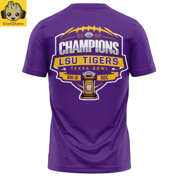 LSU Tiger Texas Bowl Champions 2025 Hoodie Shirt