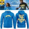 Los Angeles Chargers 2025 Sorry I Was Bolting Up Black Hoodie