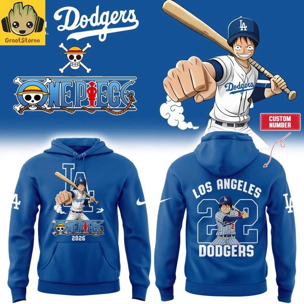 Los Angeles Dodgers x One Piece 2026 Hoodie T Shirt