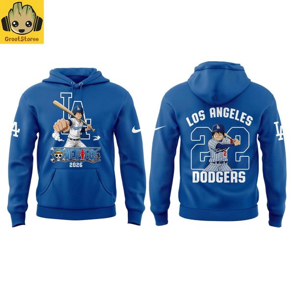 Los Angeles Dodgers x One Piece 2026 Hoodie T Shirt