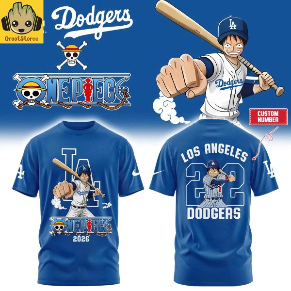 Los Angeles Dodgers x One Piece 2026 Hoodie T Shirt