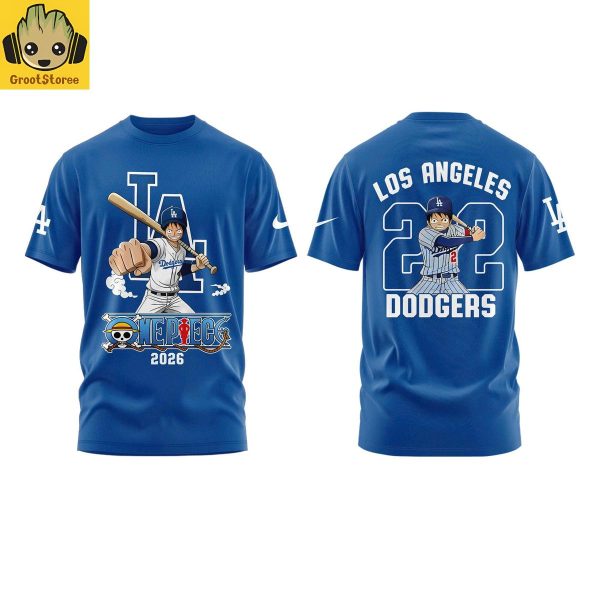 Los Angeles Dodgers x One Piece 2026 Hoodie T Shirt