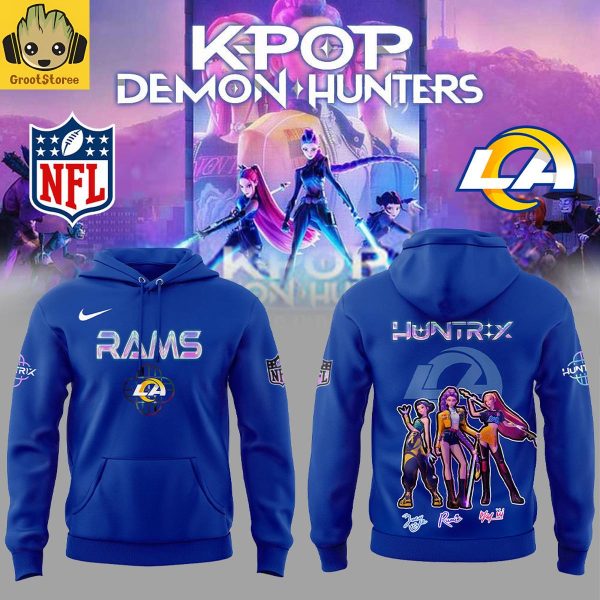 Los Angeles Rams x KPop Demon Hunters Hoodie T Shirt