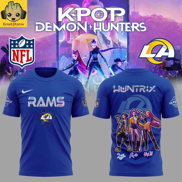 Los Angeles Rams x KPop Demon Hunters Hoodie T Shirt