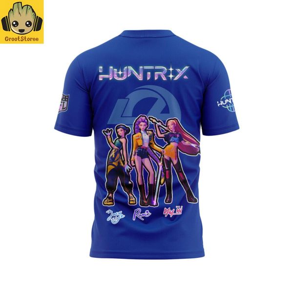 Los Angeles Rams x KPop Demon Hunters Hoodie T Shirt