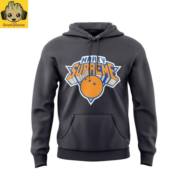 Marty Supreme x New York Knicks Logo Hoodie T Shirt