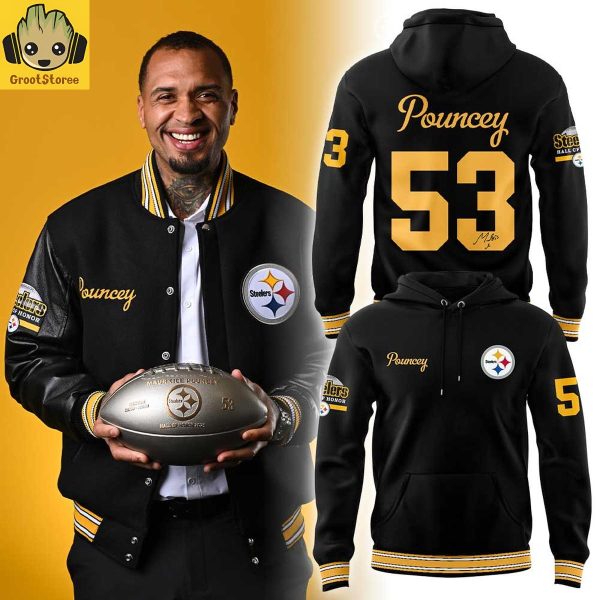 Maurkice Pouncey of Pittsburgh Steelers – Into The Hall of Honor Hoodie