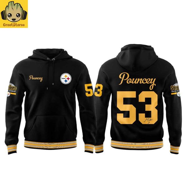 Maurkice Pouncey of Pittsburgh Steelers Into The Hall of Honor Hoodie