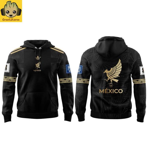 Mexico FIFA World Cup 2026 Black Hoodie