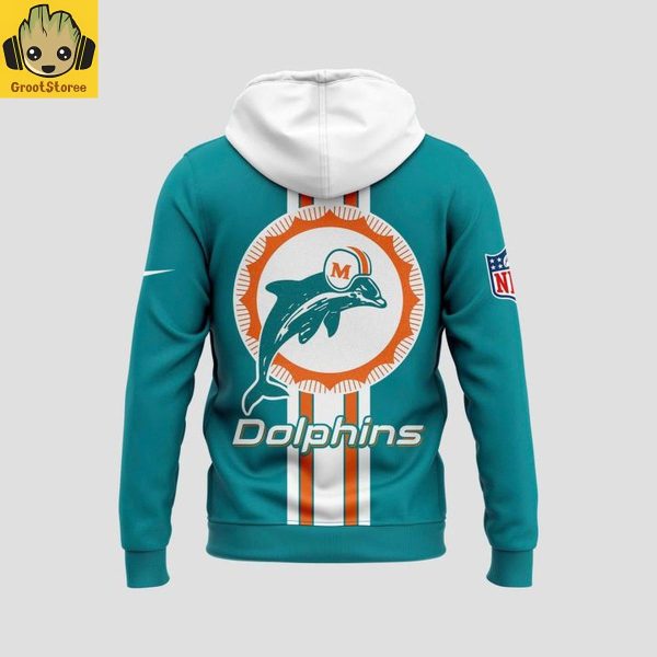 Miami Dolphins Football 60th Anniversary 2025 Hoodie