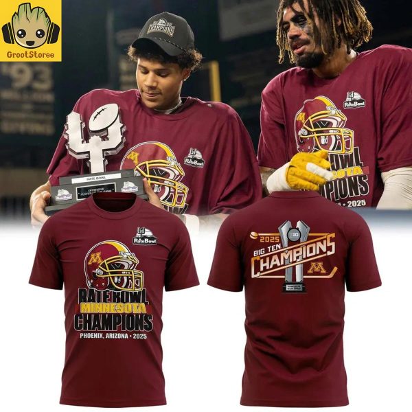 Minnesota Golden Gophers Champions 2025 Hoodie T Shirt
