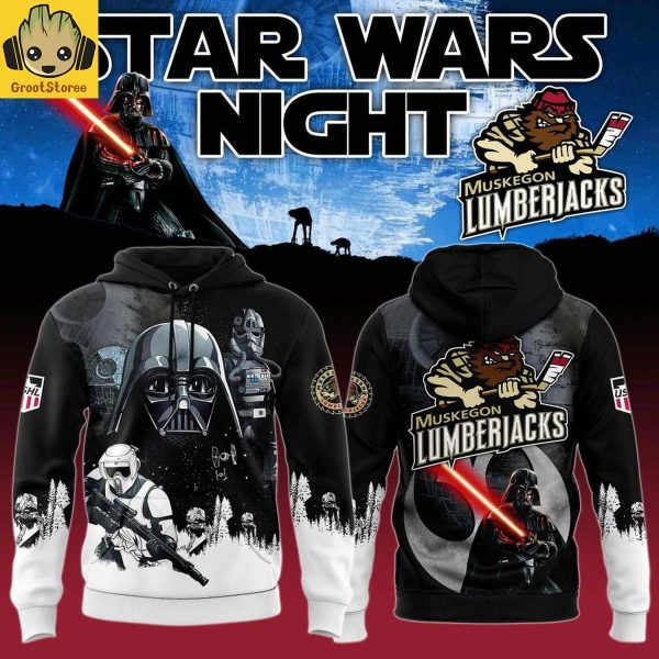 Muskegon Lumberjacks x Star Wars Night 2025 Hoodie