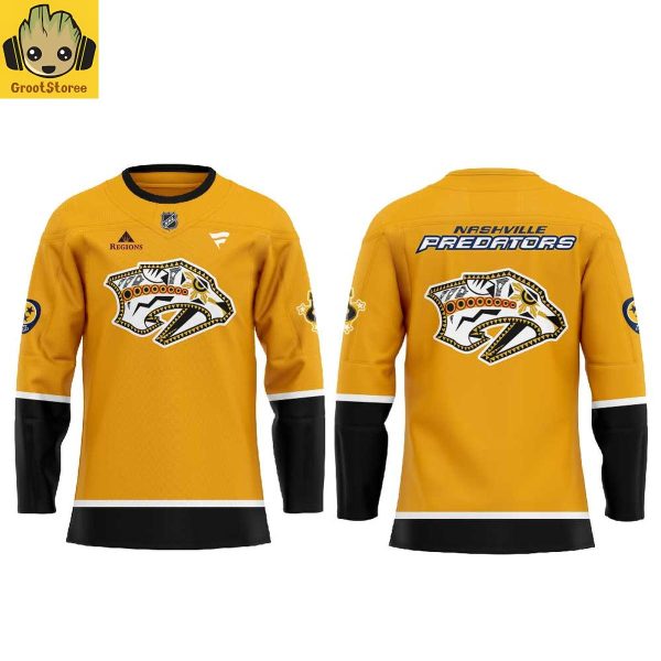 Nashville Predators Celebrate API Music Heritage Night 2025 Hockey Jersey
