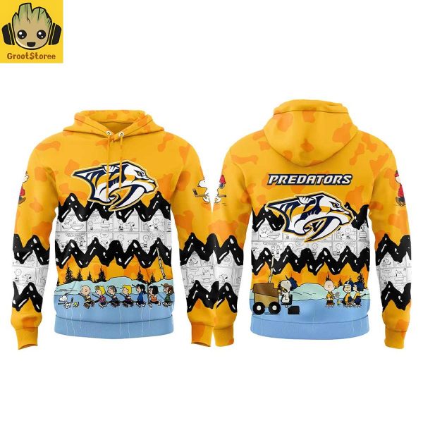 Nashville Predators x Peanuts Night 2026 Hoodie T Shirt