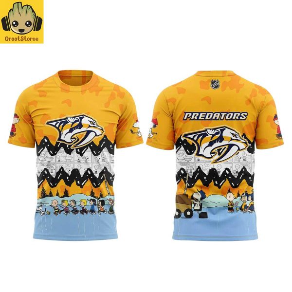 Nashville Predators x Peanuts Night 2026 Hoodie T Shirt