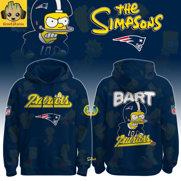 New England Patriots x The Simpson 2025 Hoodie