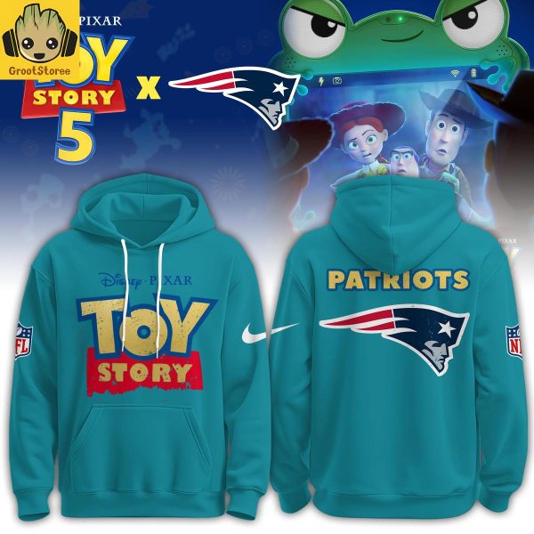New England Patriots x Toy Story 5 Hoodie