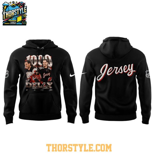 New Jersey Devils Dillon's 1000th NHL Game Hoodie