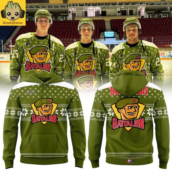 North Bay Battalion Christmas Outfit 2025 Hoodie Shirt