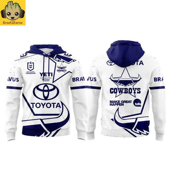 North Queensland Cowboys New Look The Vegas Hoodie T Shirt