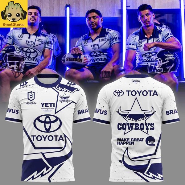 North Queensland Cowboys New Look The Vegas Hoodie T Shirt