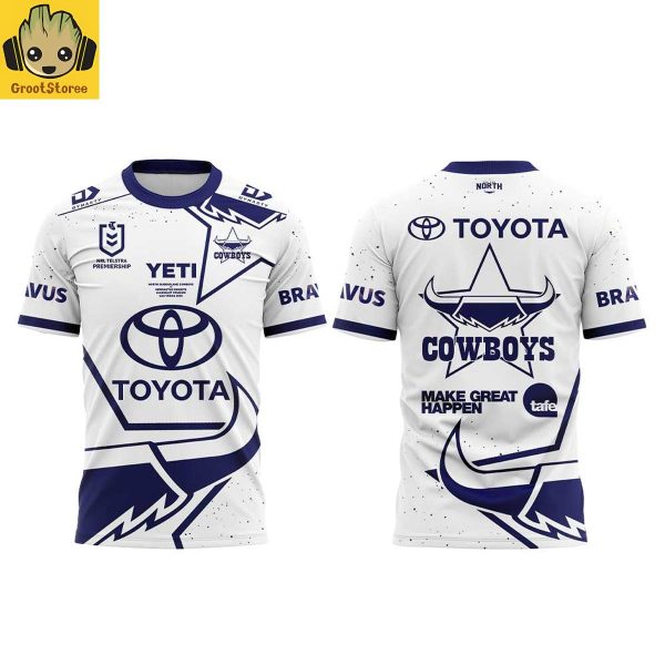 North Queensland Cowboys New Look The Vegas Hoodie T Shirt