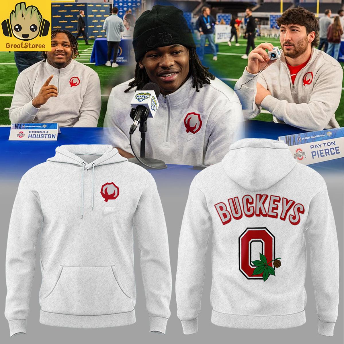 Ohio State Buckeyes Goodyear Cotton Bowl Classic 2025 Hoodie Ohio State Buckeyes Goodyear Cotton Bowl Classic 2025 Hoodie