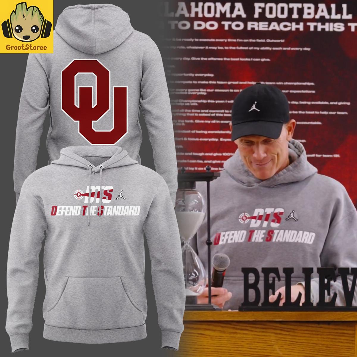 Oklahoma Sooners x DTS Defend The Standard 2025 Hoodie T-Shirt Oklahoma Sooners x DTS Defend The Standard 2025 Hoodie T-Shirt