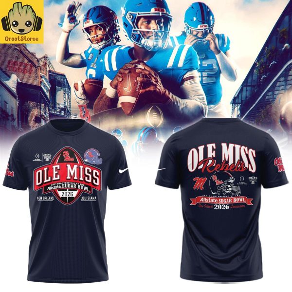 Ole Miss Rebels AllState Sugar Bowl 2026 Hoodie Shirt