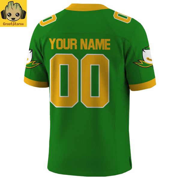 Oregon Ducks NCAA Playoff 1st Round 2025 Personalized Football Jersey