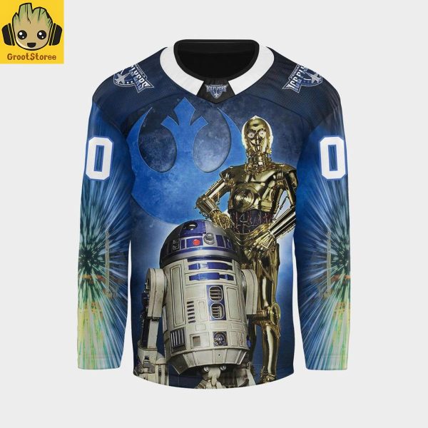 Pensacola Ice Flyers x Star Wars Night 2025 Personalized Hockey Jersey