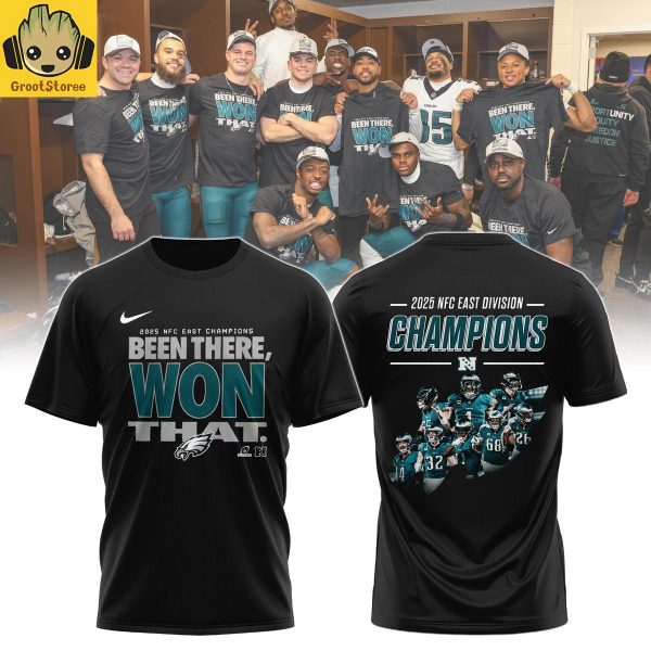 Philadelphia Eagles NFC East Division Champions 2025 Hoodie Shirt