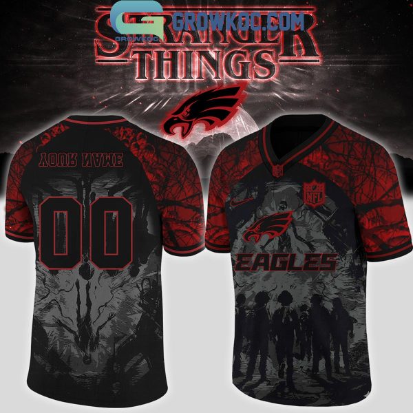 Philadelphia Eagles x Stranger Things 5 NFL Limited T-Shirt