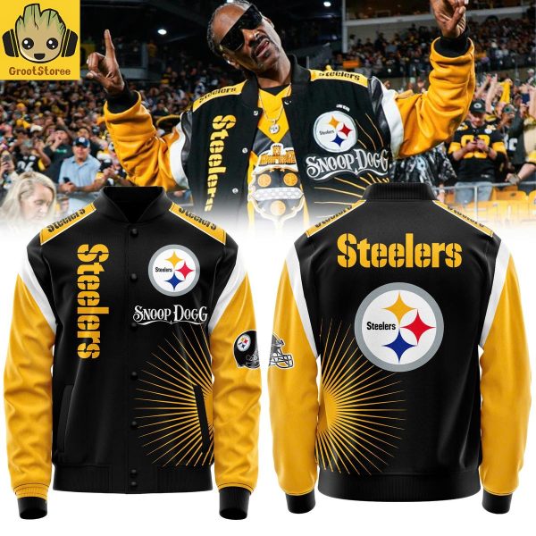 Pittsburgh Steelers x Snoop Dogg 2025 Baseball Jacket