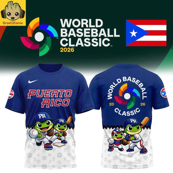 Puerto Rico World Baseball Classic 2026 Hoodie T Shirt