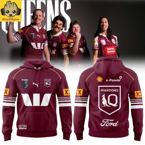 Queensland Maroons New Look 2026 Hoodie