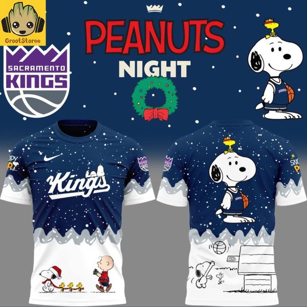 Sacramento Kings x Peanuts Night New Version 2025 Hoodie Shirt