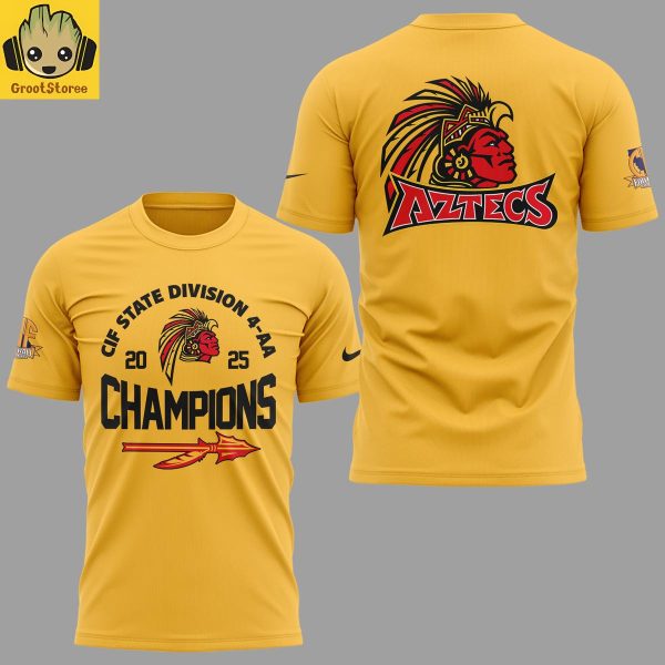San Diego State Aztecs 2025 CIF State Division 4 AA Football Championships Hoodie T Shirt 4 oKCUr.jpg