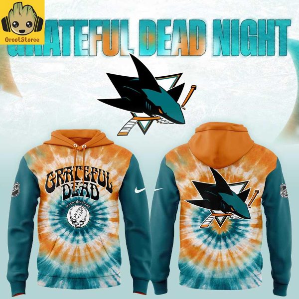 San Jose Sharks x Grateful Dead Night 2026 Hoodie