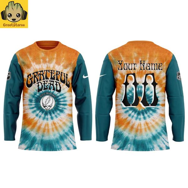 San Jose Sharks x Grateful Dead Night 2026 Personalized Hockey Jersey