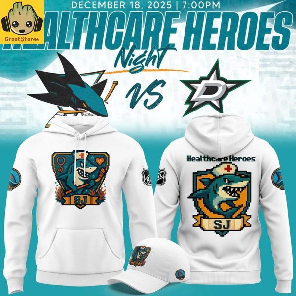 San Jose Sharks x Healthcare Heroes Night 2025 Hoodie