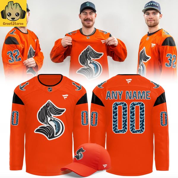 Seattle Kraken Indigenous People Day 2025 Personalized Hockey Jersey