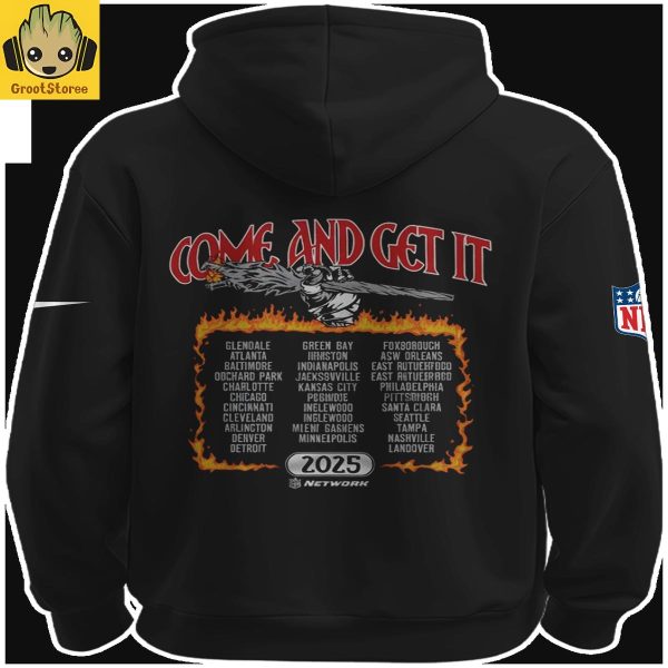 Seattle Seahawks x Angry Runs NFL Tour 2025 Hoodie