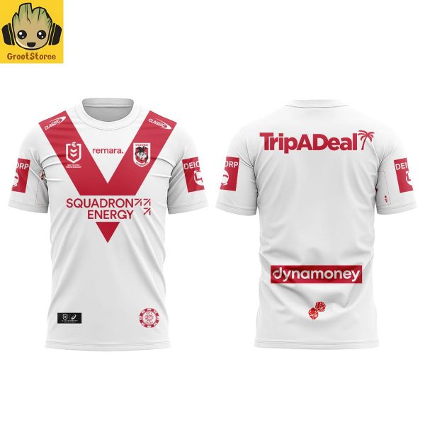 St. George Illawarra Dragons 2026 Vegas Fire & Ice Hoodie T Shirt