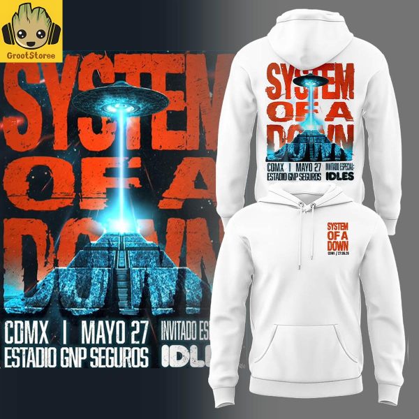 System of a Down SOAD x CDMX 2026 Hoodie T Shirt