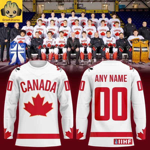 Team Canada West Canadian Junior Personalized Hockey Jersey