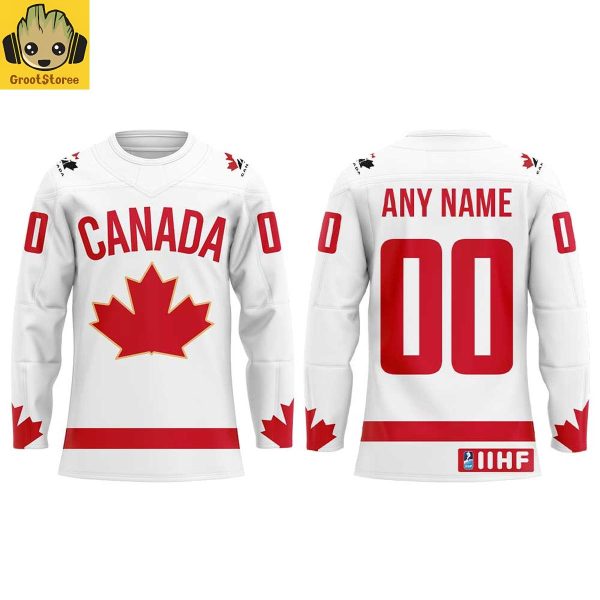 Team Canada West Canadian Junior Personalized Hockey Jersey