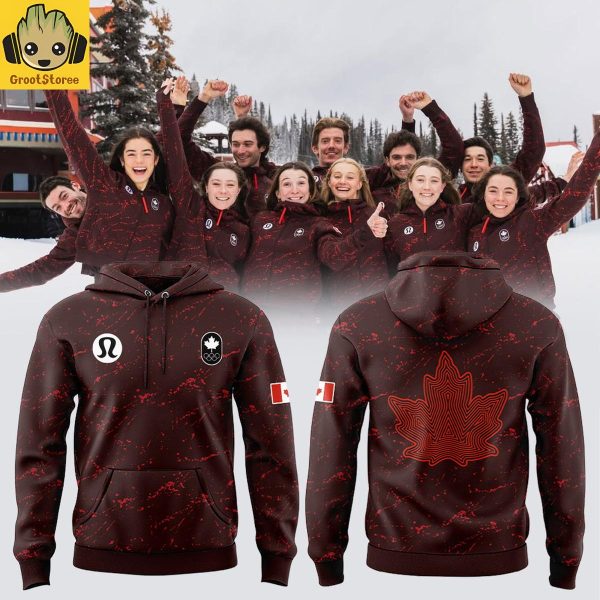 Team Canadas Olympic Winter Milano Cortina 2026 Hoodie T Shirt