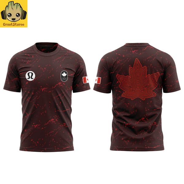 Team Canadas Olympic Winter Milano Cortina 2026 Hoodie T Shirt
