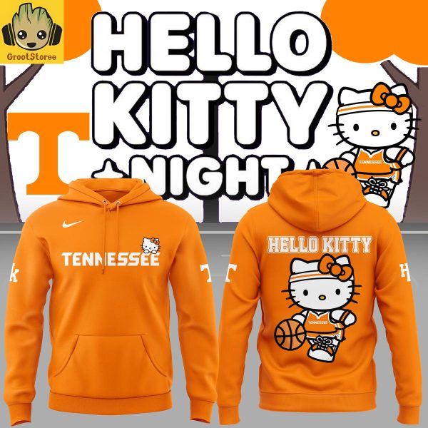Tennessee Volunteers Basketball x Hello Kitty Night 2025 Hoodie Shirt